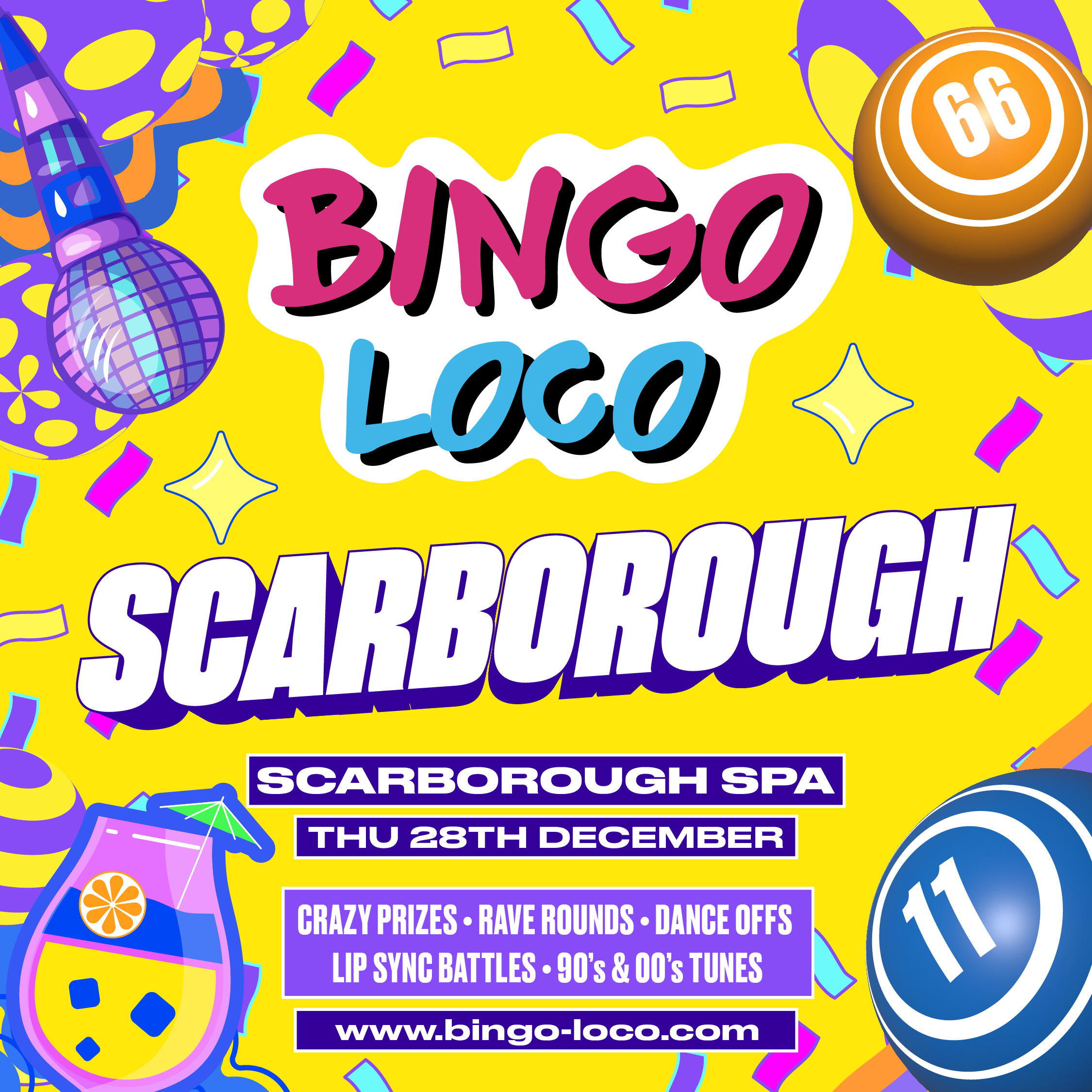 Bingo Loco The Worlds Wildest Bingo Party