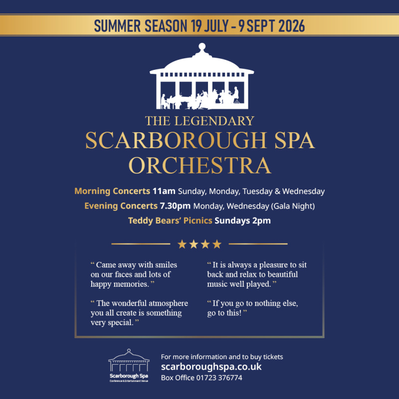 Scarborough Spa Orchestra Week Six 23rd - 26th
